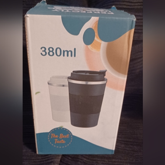 380ml Green vacuum insulted travel cup (102324E) - Picture 5 of 7